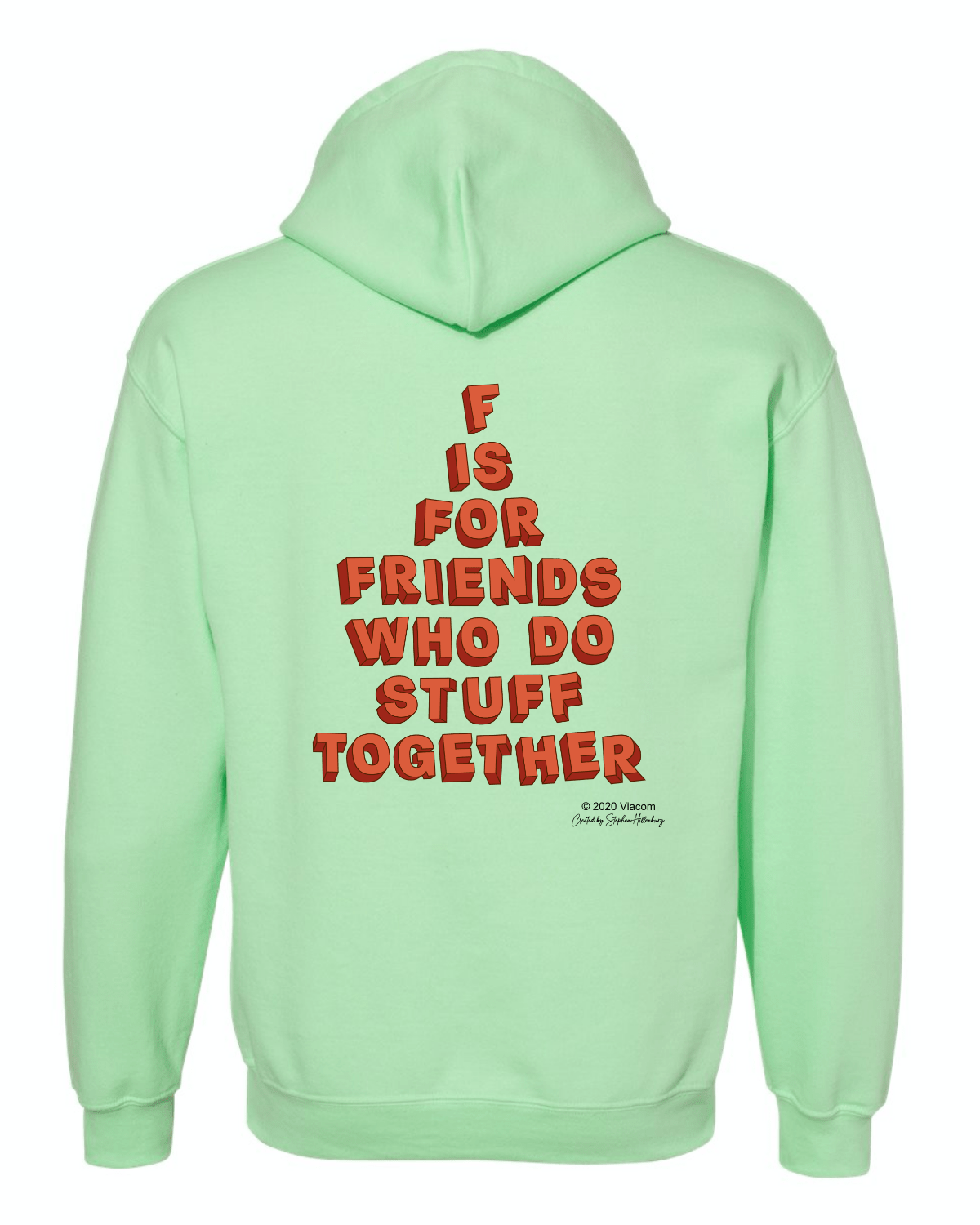 SpongeBob SquarePants Do Stuff Together Hooded Sweatshirt Paramount Shop