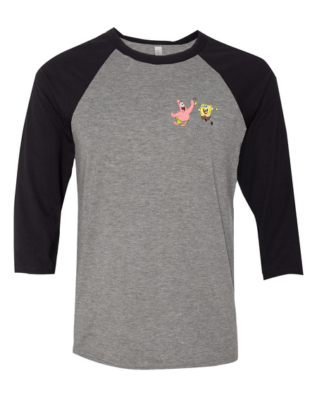 SpongeBob SquarePants Do Stuff Together Raglan Sleeve Baseball T - Shirt - Paramount Shop