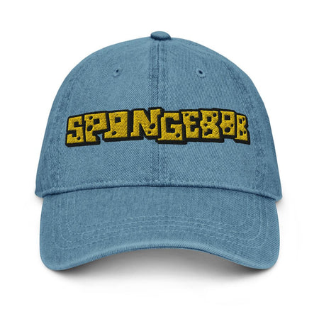 SpongeBob SquarePants Embroidered Denim Hat - Paramount Shop