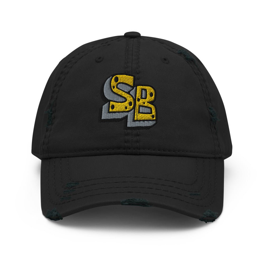 SpongeBob SquarePants Embroidered Distressed Dad Hat - Paramount Shop