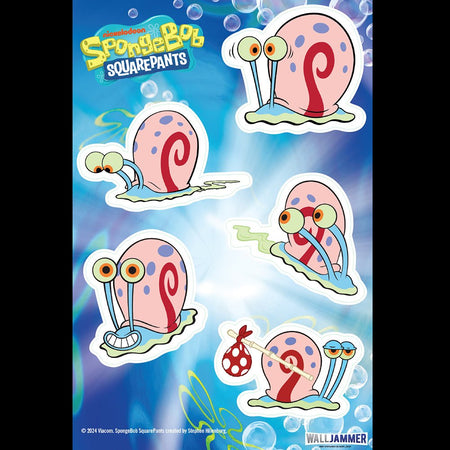 Spongebob Squarepants Gary Wall Stickers - Paramount Shop