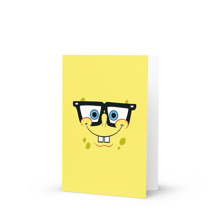 SpongeBob SquarePants Glasses Greeting Card - Paramount Shop