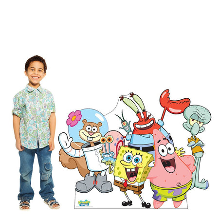 SpongeBob SquarePants Group Life - Size Standee - Paramount Shop