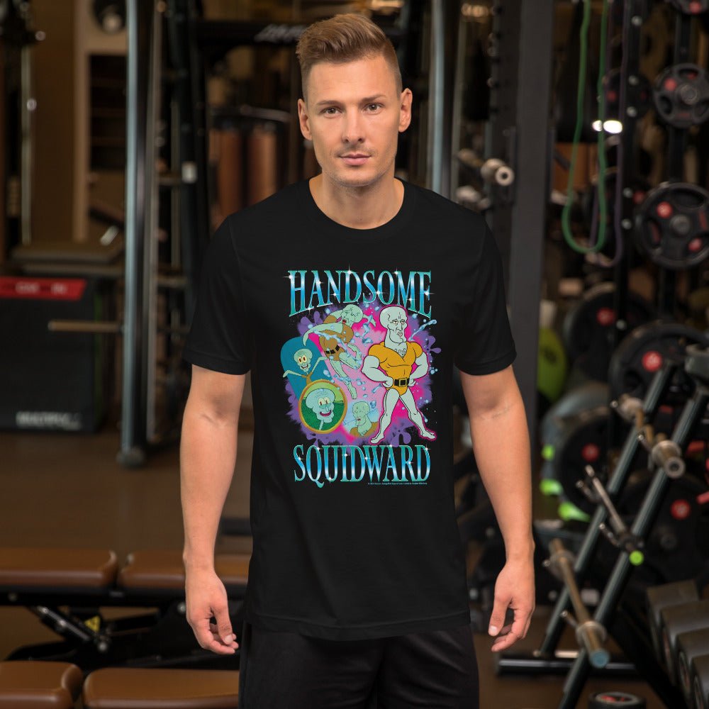Spongebob Squarepants Handsome Squidward Heartthrob Unisex T - Shirt - Paramount Shop