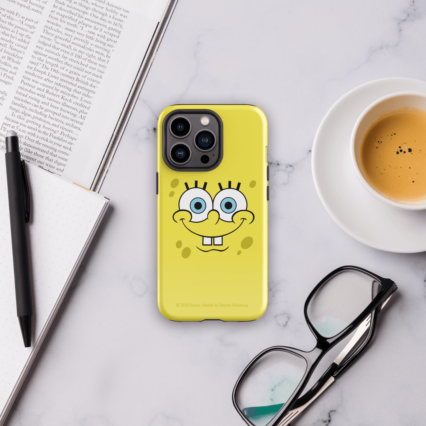 SpongeBob SquarePants Happy Face Tough Phone Case - iPhone - Paramount Shop