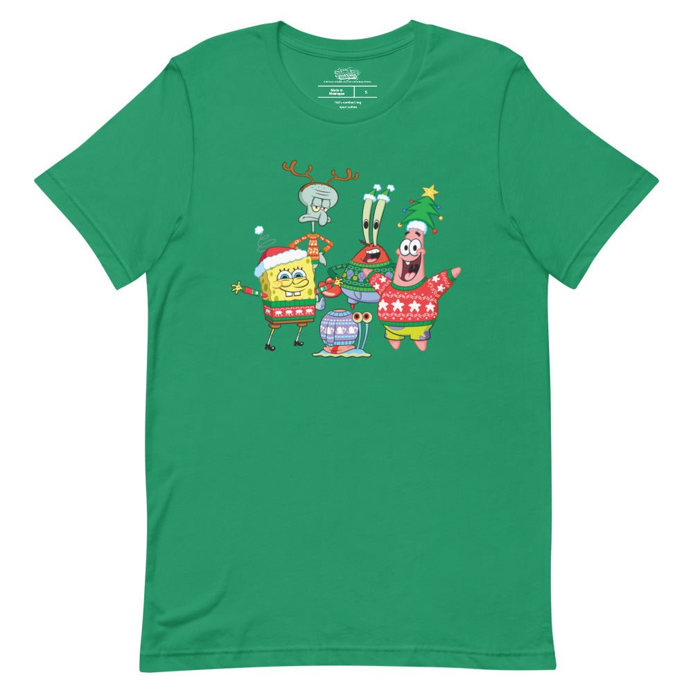 SpongeBob SquarePants Holiday Unisex T-Shirt - Paramount Shop