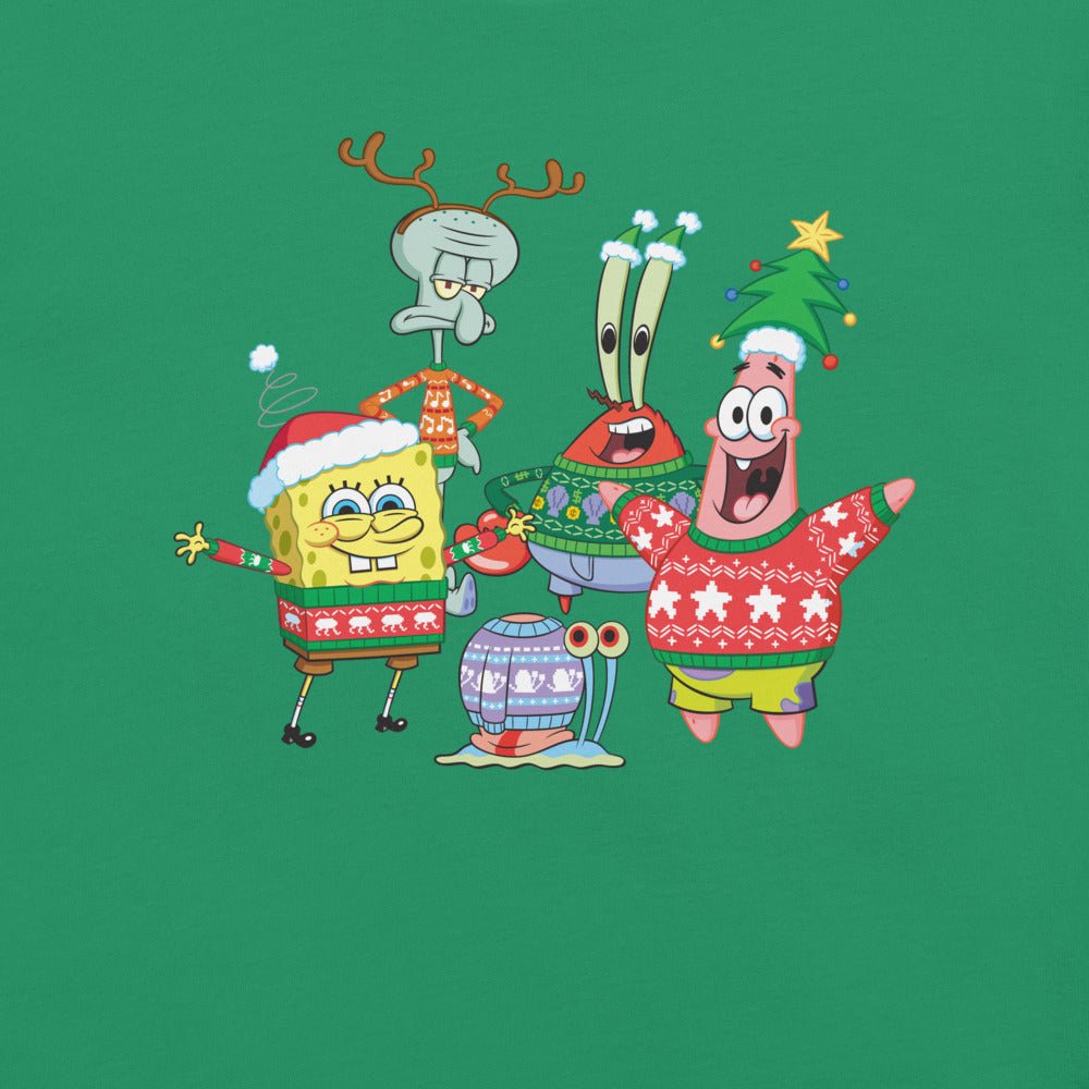 SpongeBob SquarePants Holiday Unisex T-Shirt - Paramount Shop