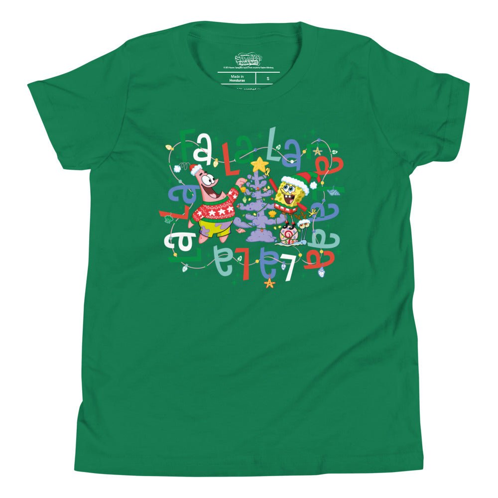 SpongeBob Squarepants Holiday Youth T-Shirt - Paramount Shop