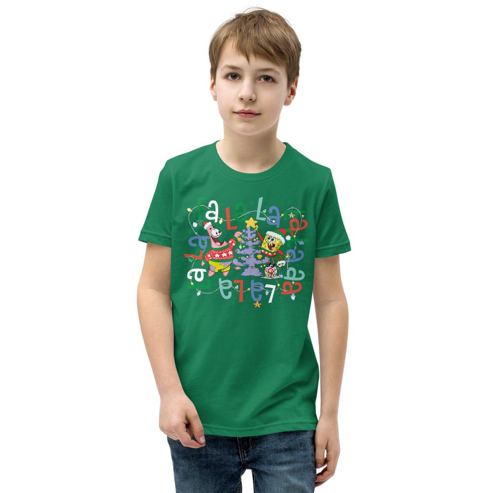 SpongeBob Squarepants Holiday Youth T-Shirt - Paramount Shop