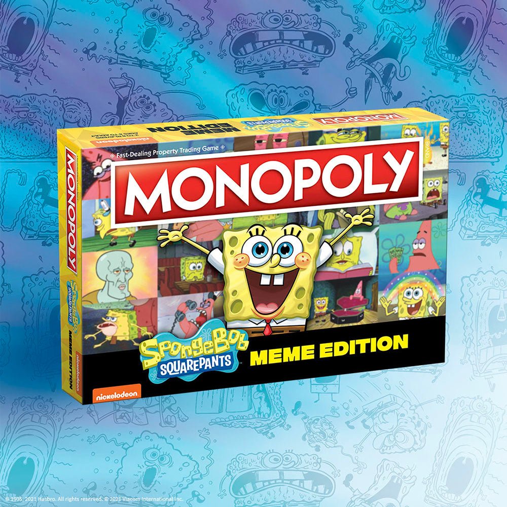 SpongeBob SquarePants Meme Edition Monopoly - Paramount Shop