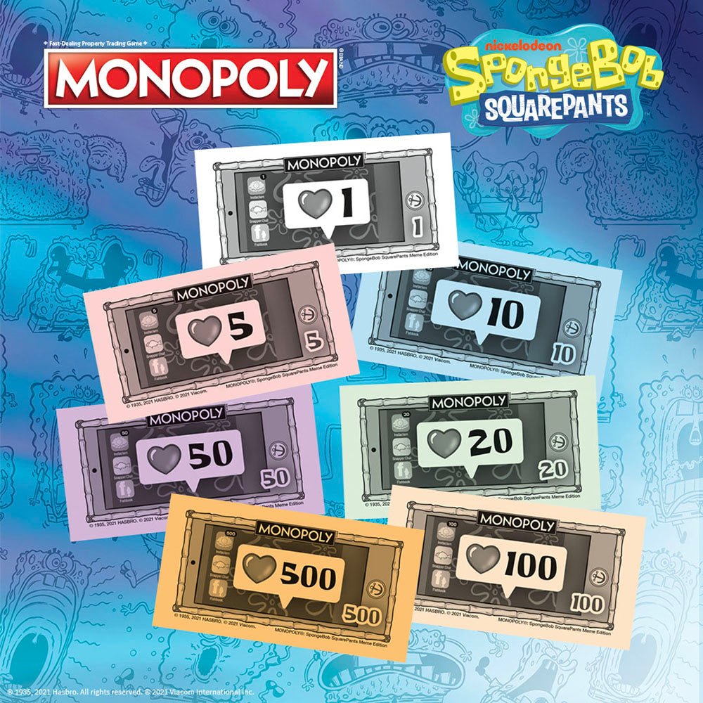 SpongeBob SquarePants Meme Edition Monopoly - Paramount Shop