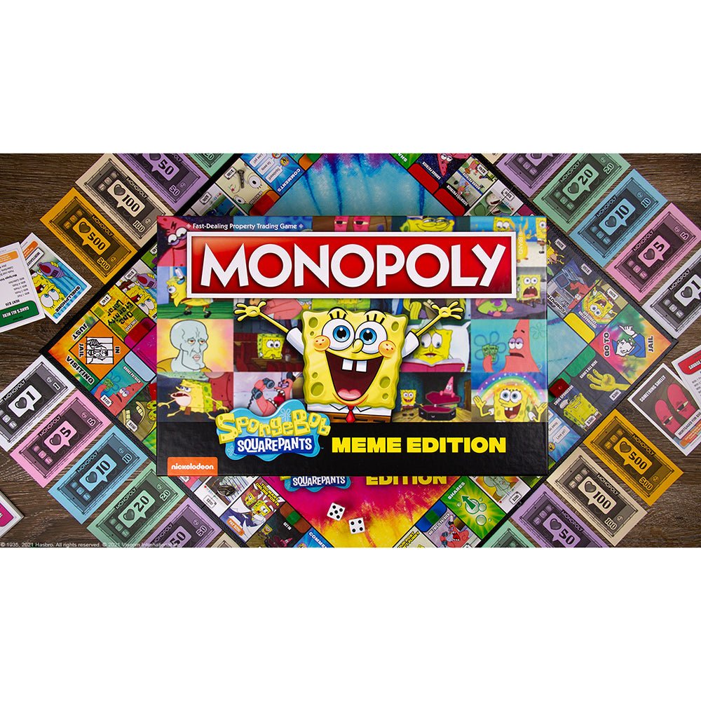 SpongeBob SquarePants Meme Edition Monopoly - Paramount Shop