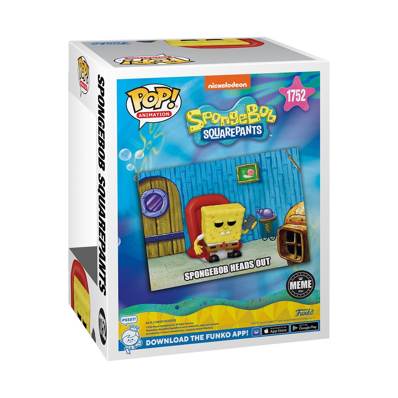 SpongeBob SquarePants Meme Funko Pop! Premium Figure - Paramount Shop