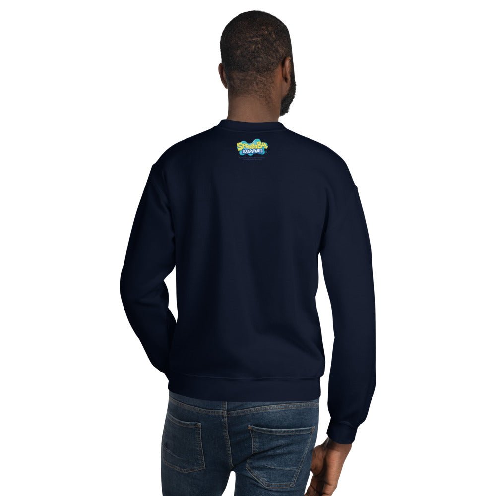 SpongeBob SquarePants Meow Embroidered Crewneck Sweatshirt - Paramount Shop