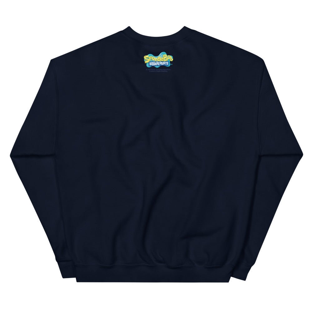 SpongeBob SquarePants Meow Embroidered Crewneck Sweatshirt - Paramount Shop