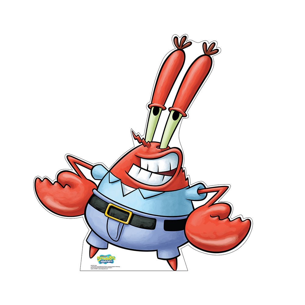 SpongeBob SquarePants Mr. Krabs Life - Size Cardboard Cutout Standee - Paramount Shop