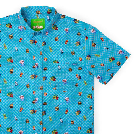 SpongeBob SquarePants Order Up RSVLTS Short Sleeve Shirt - Paramount Shop