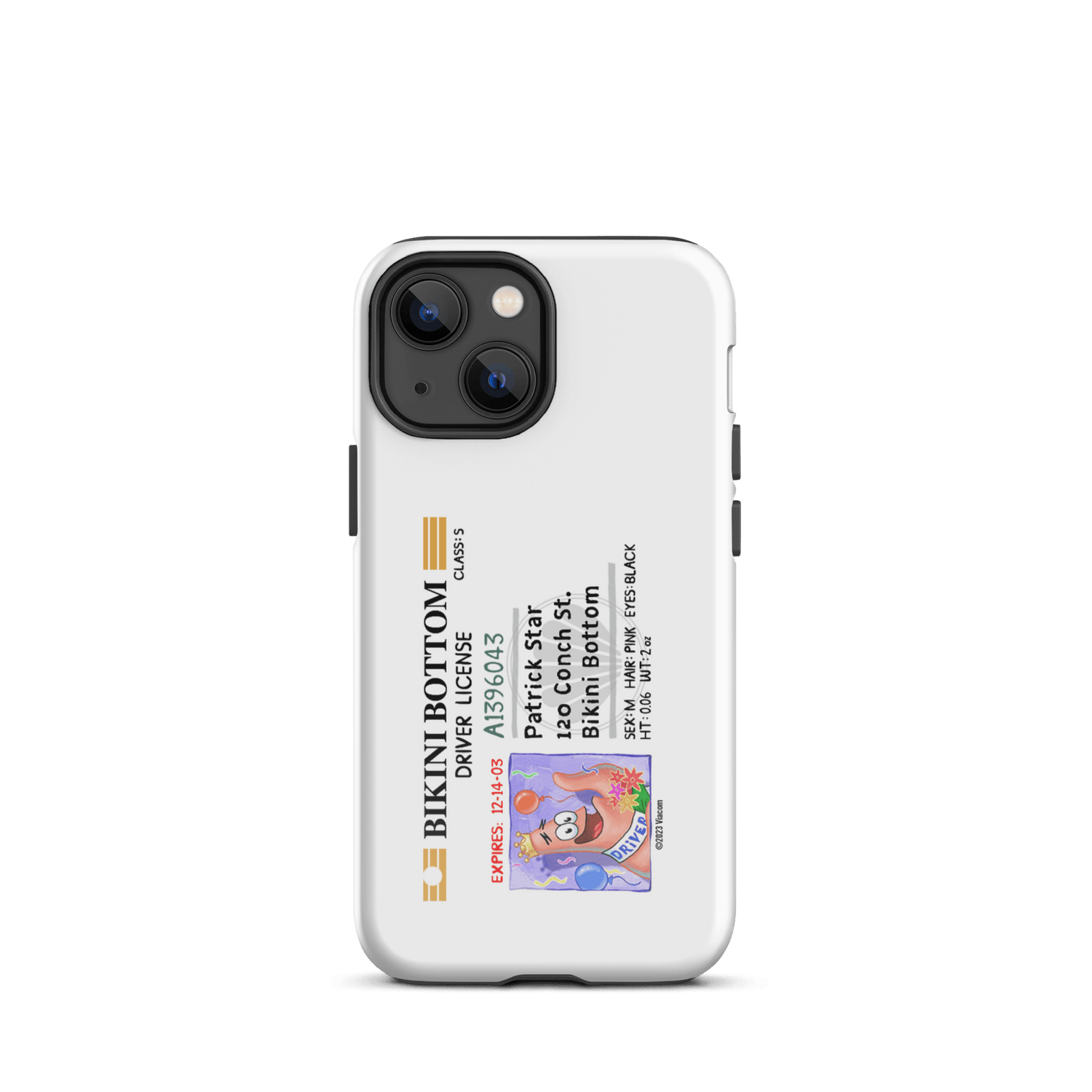 SpongeBob SquarePants Patrick Driver's License Tough Phone Case - iPhone - Paramount Shop