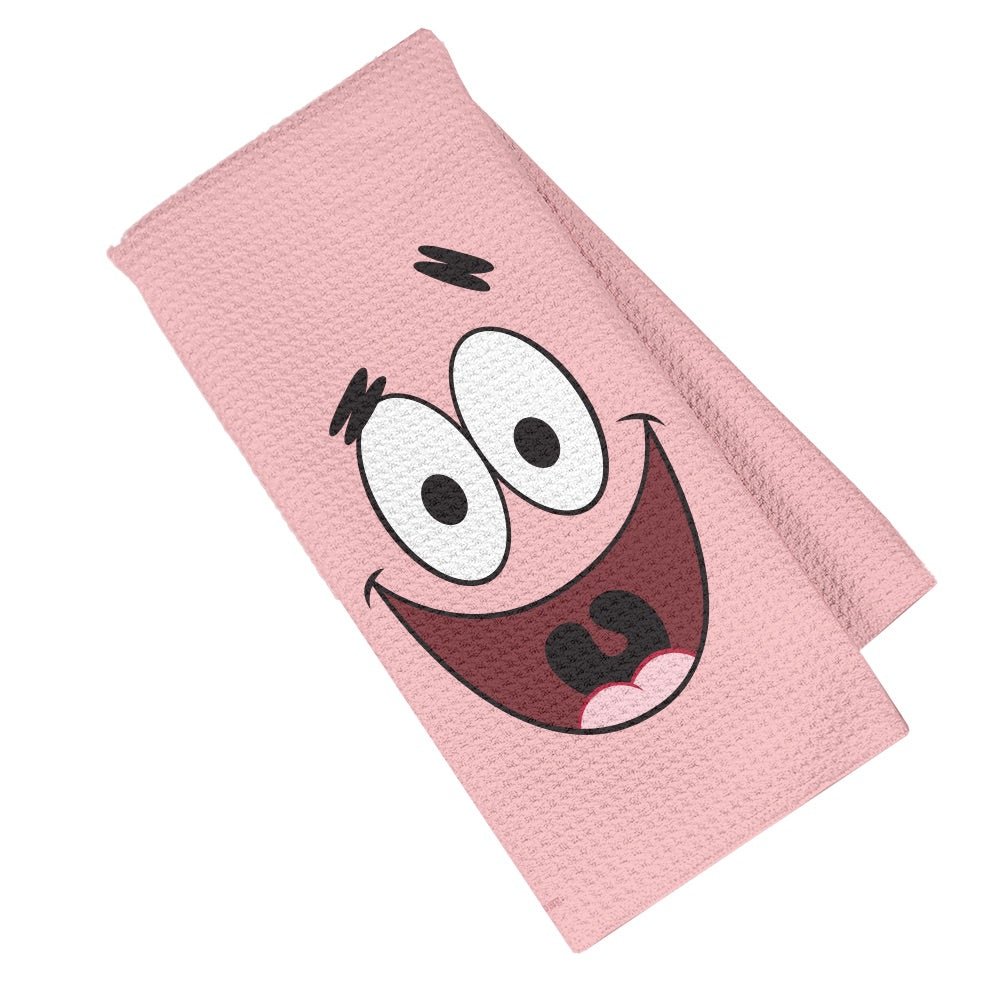 SpongeBob SquarePants Patrick Face Kitchen Towel - Paramount Shop