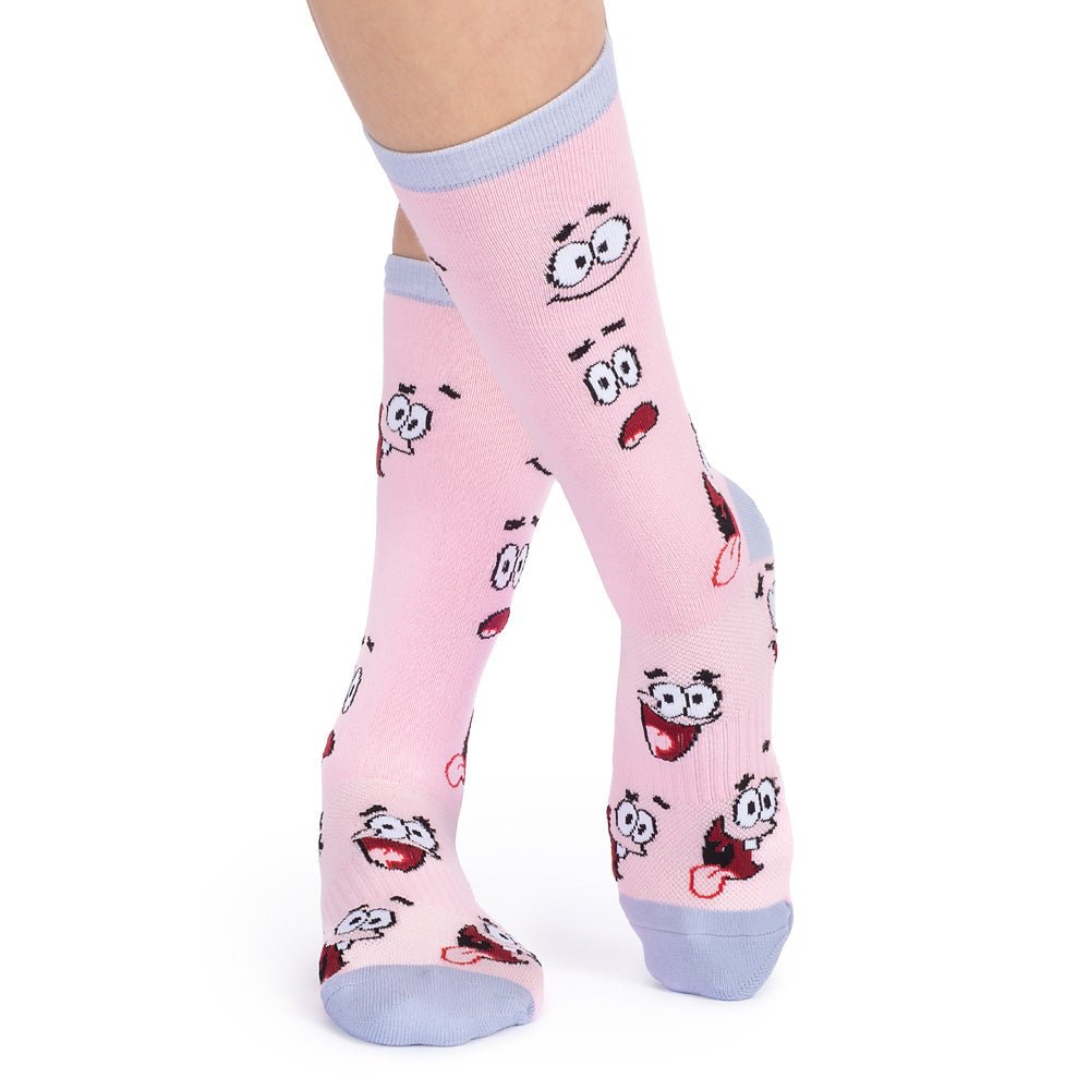 Spongebob SquarePants Patrick Funny Face Crew Socks - Paramount Shop