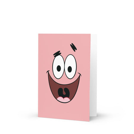 SpongeBob SquarePants Patrick Smile Greeting Card - Paramount Shop