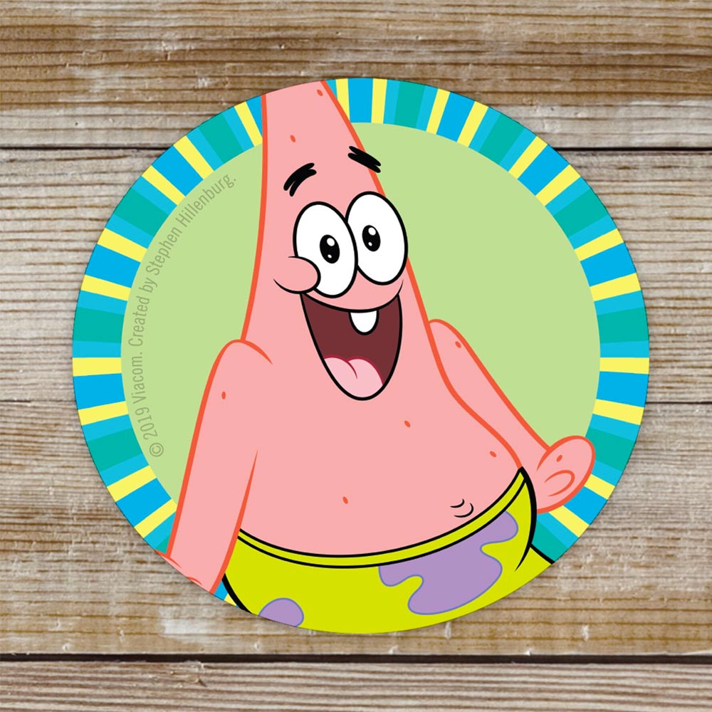 SpongeBob SquarePants Patrick Stickers - Paramount Shop