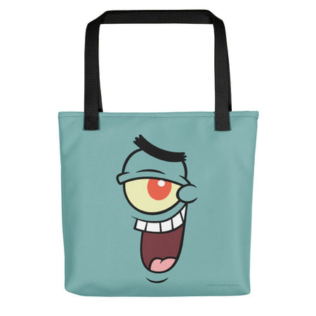 SpongeBob SquarePants Plankton Big Face Premium Tote Bag - Paramount Shop