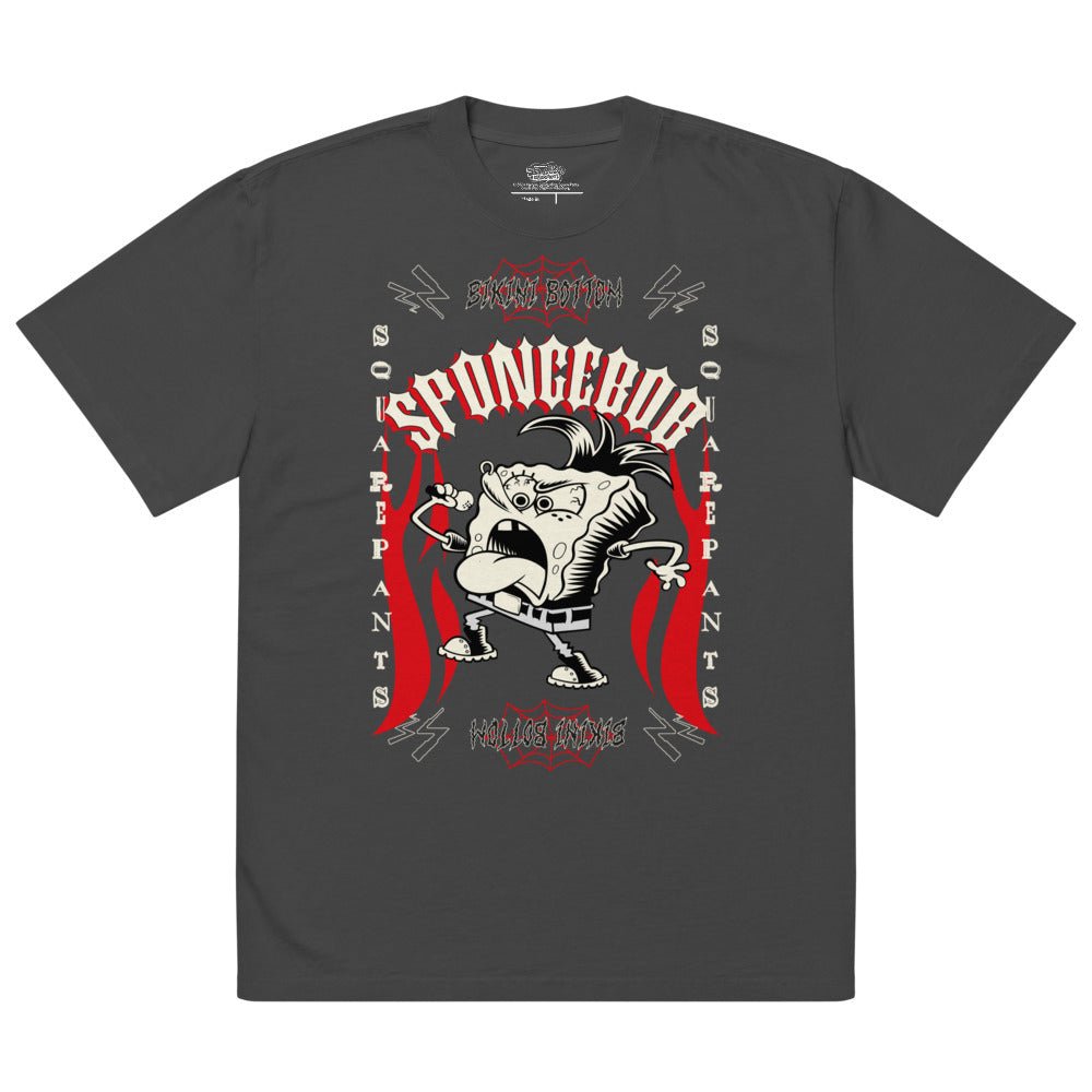 SpongeBob SquarePants Punk Rock Faded T-Shirt - Paramount Shop