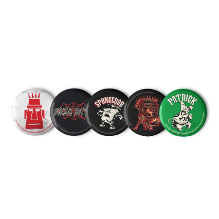 SpongeBob SquarePants Punk Rock Pin Set - Paramount Shop