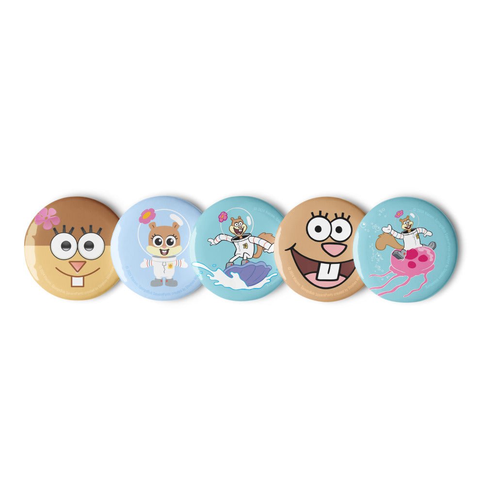 Spongebob Squarepants Sandy Pin Set - Paramount Shop