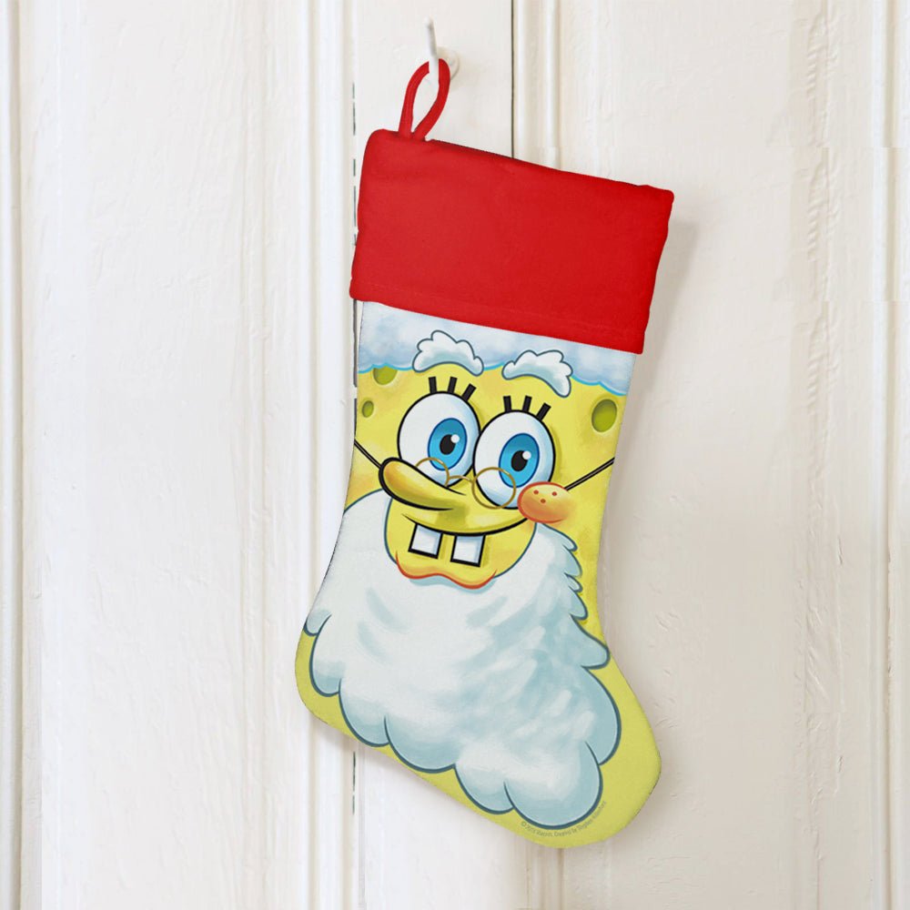 SpongeBob SquarePants Santa Christmas Stocking - Paramount Shop