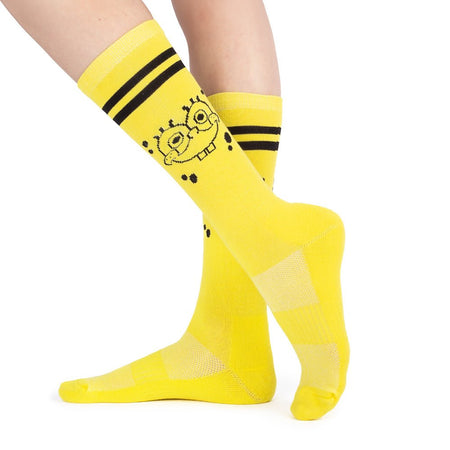 Spongebob SquarePants Smiling Face Crew Socks - Paramount Shop