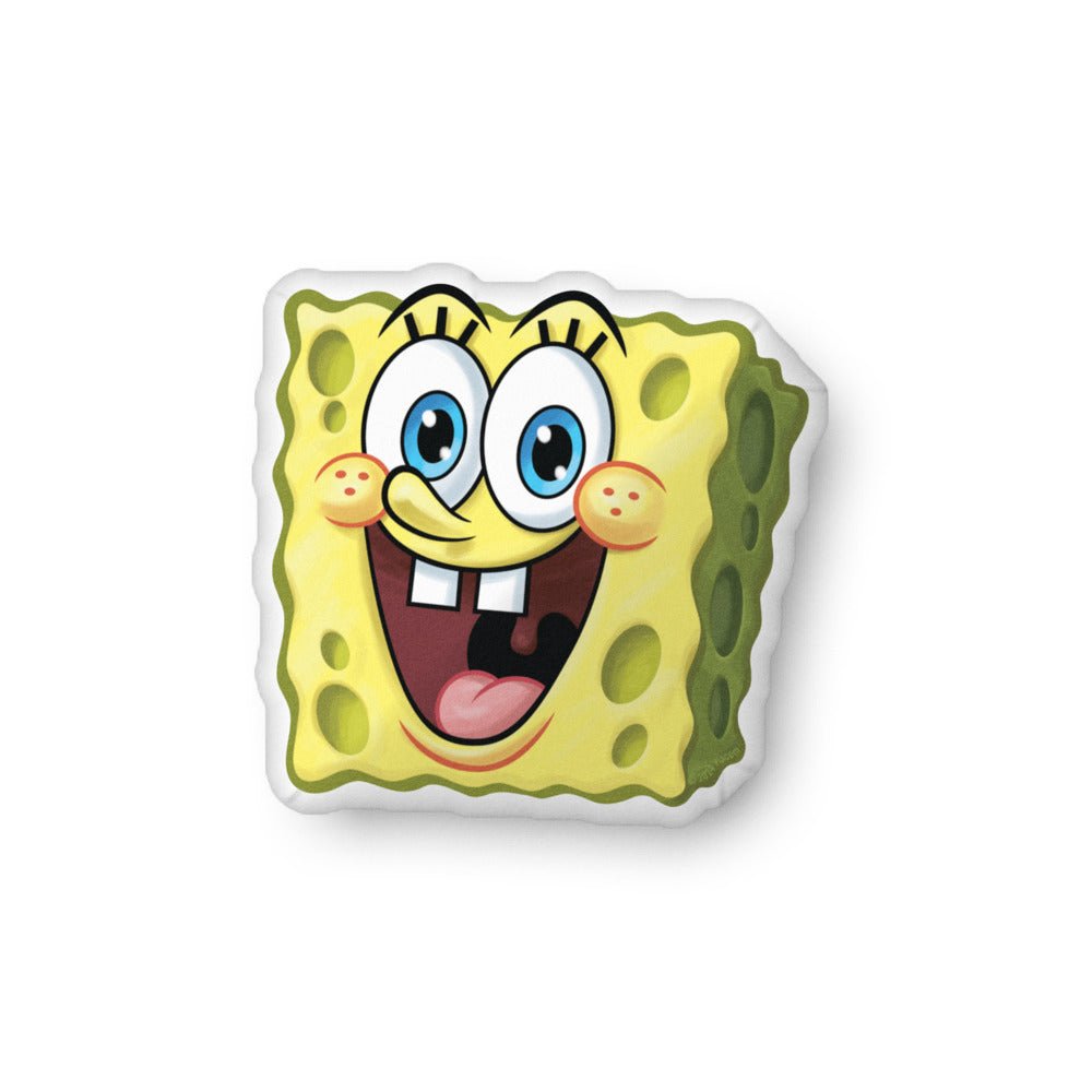 SpongeBob SquarePants Smiling Face Pillow - Paramount Shop