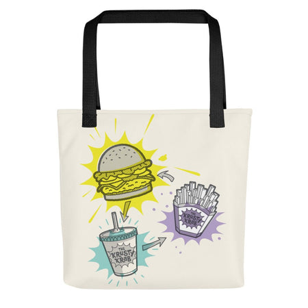 SpongeBob SquarePants Snacks Are My Friends Tote Bag - Paramount Shop