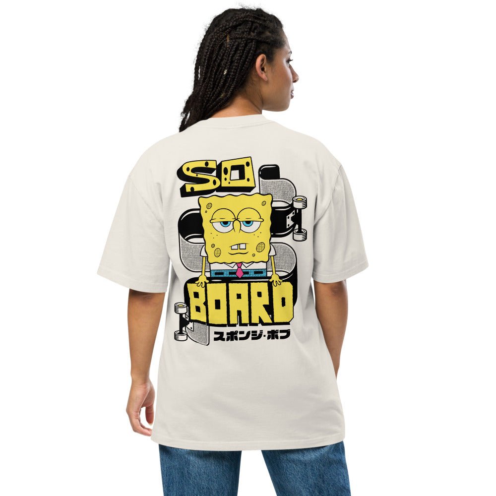 SpongeBob SquarePants So Board Oversized T-Shirt - Paramount Shop