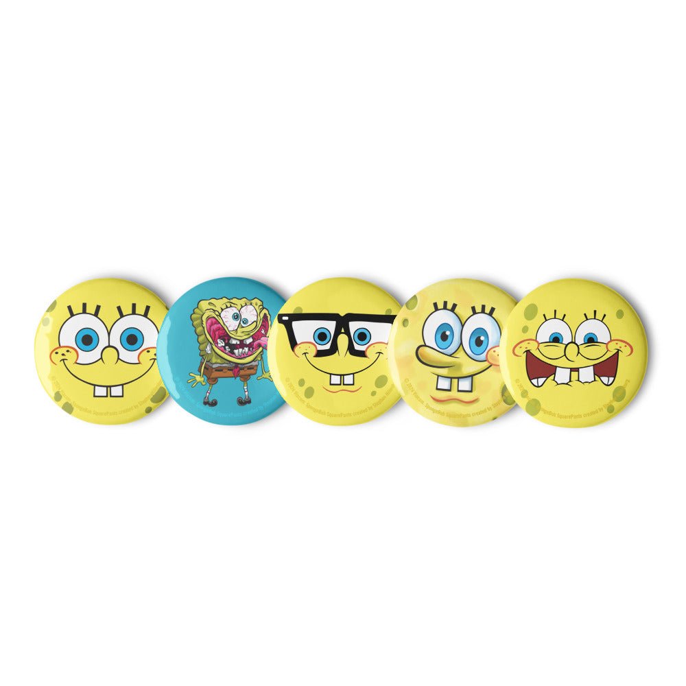 Spongebob Squarepants SpongeBob Pin Set - Paramount Shop