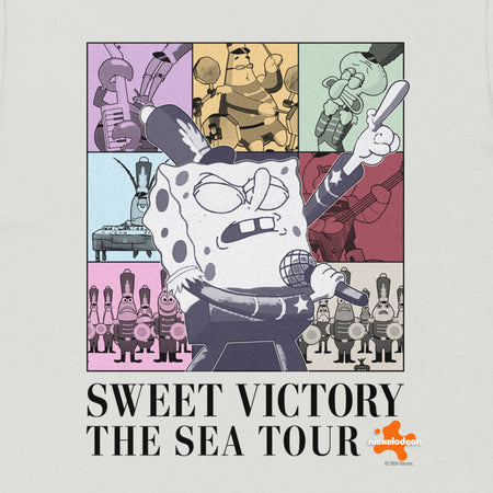 SpongeBob SquarePants Sweet Victory The Sea Tour Unisex T - Shirt - Paramount Shop