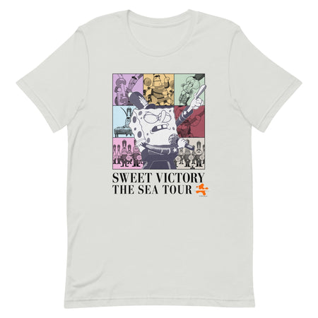 SpongeBob SquarePants Sweet Victory The Sea Tour Unisex T - Shirt - Paramount Shop