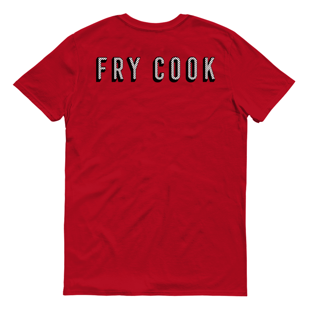 SpongeBob SquarePants The Krusty Krab Fry Cook Adult Short Sleeve T - Shirt - Paramount Shop