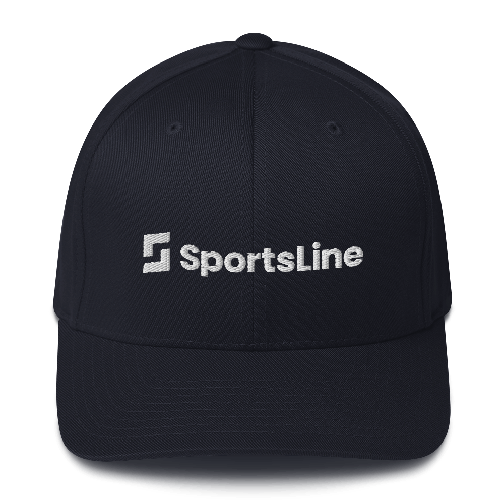 Sportsline Logo White Embroidered Hat - Paramount Shop