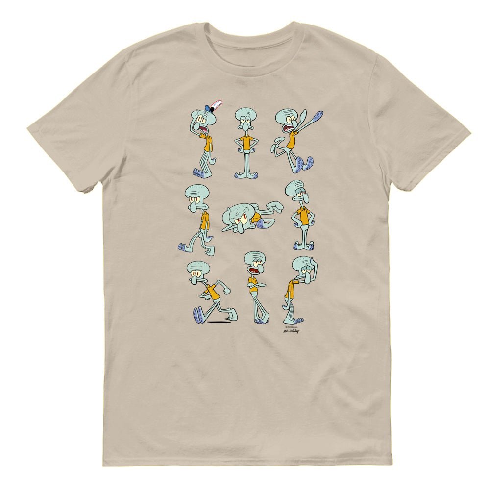 Squidward Feelin' Moody Short Sleeve T - Shirt - Paramount Shop