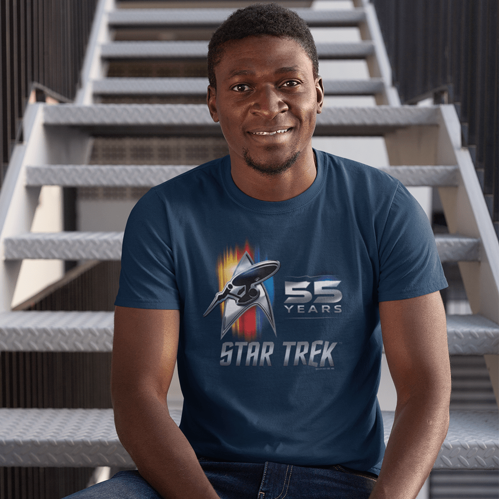 Star Trek 55th Anniversary Adult Short Sleeve T - Shirt - Paramount Shop