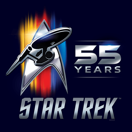 Star Trek 55th Anniversary Sherpa Blanket - Paramount Shop