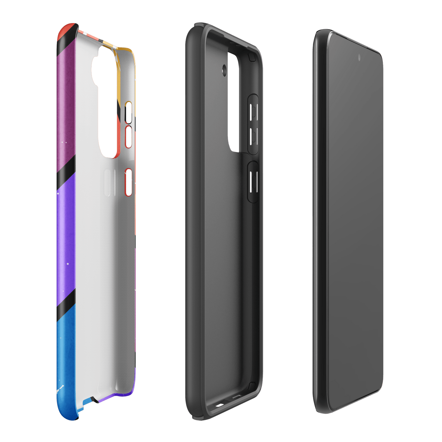 Star Trek Color Block Warp Speed Tough Phone Case - Samsung - Paramount Shop