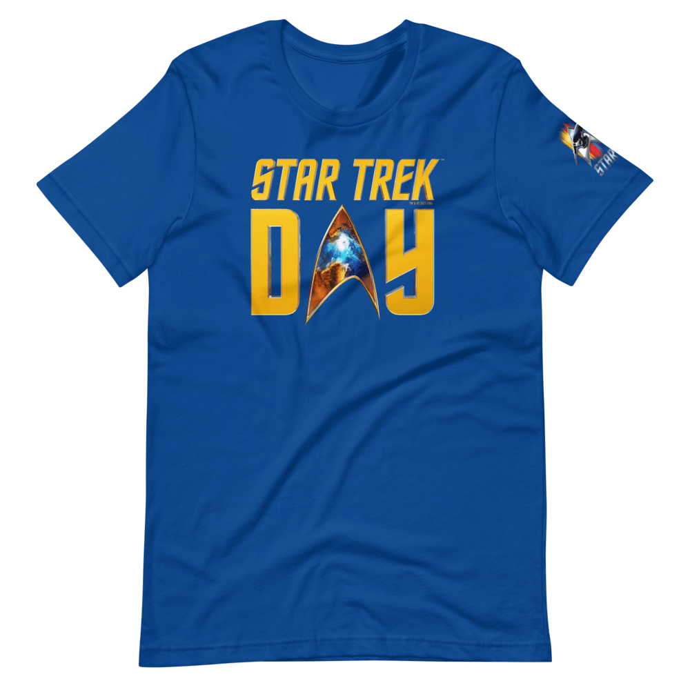 Star Trek Day 55th Anniversary Nebula Logo Unisex Premium T - Shirt - Paramount Shop