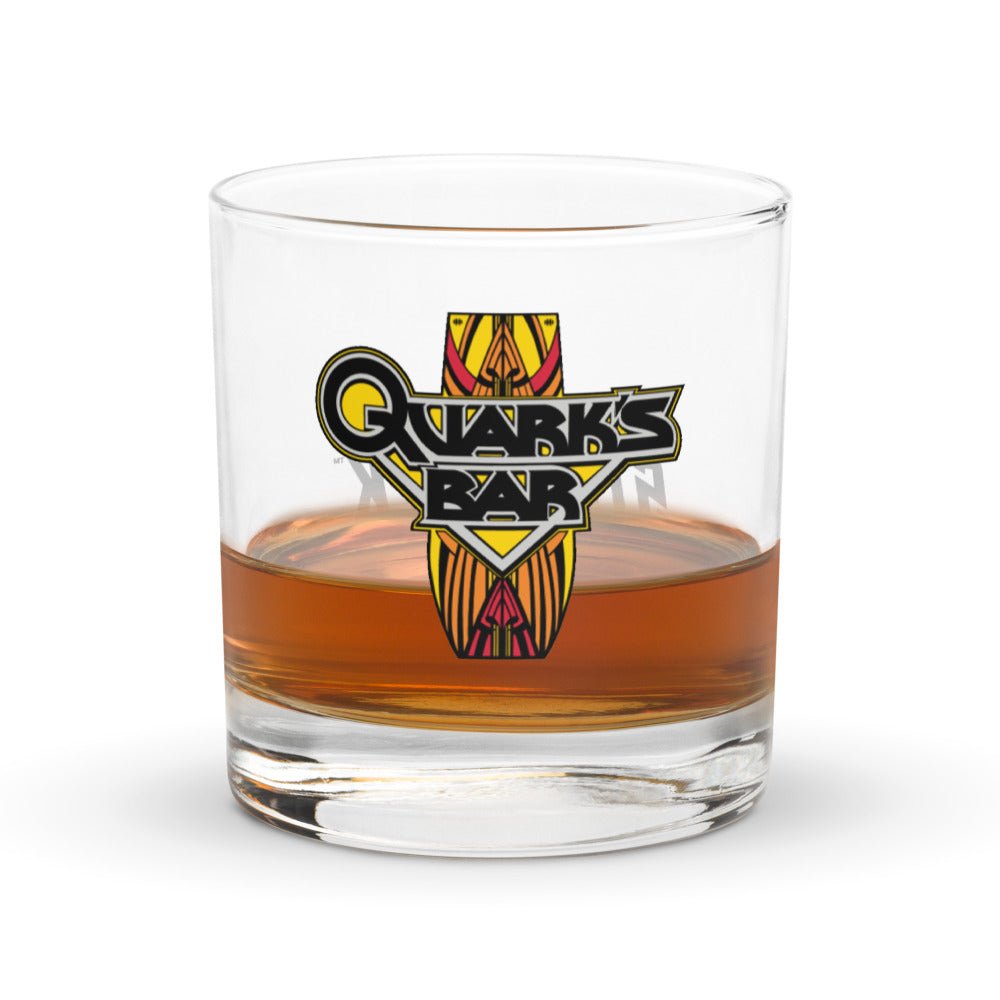 Star Trek: Deep Space Nine Quark's Bar Rocks Glass - Paramount Shop