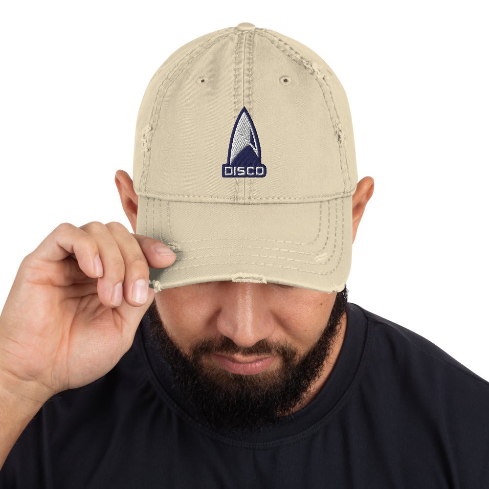 Star Trek: Discovery Disco Embroidered Distressed Dad Hat - Paramount Shop