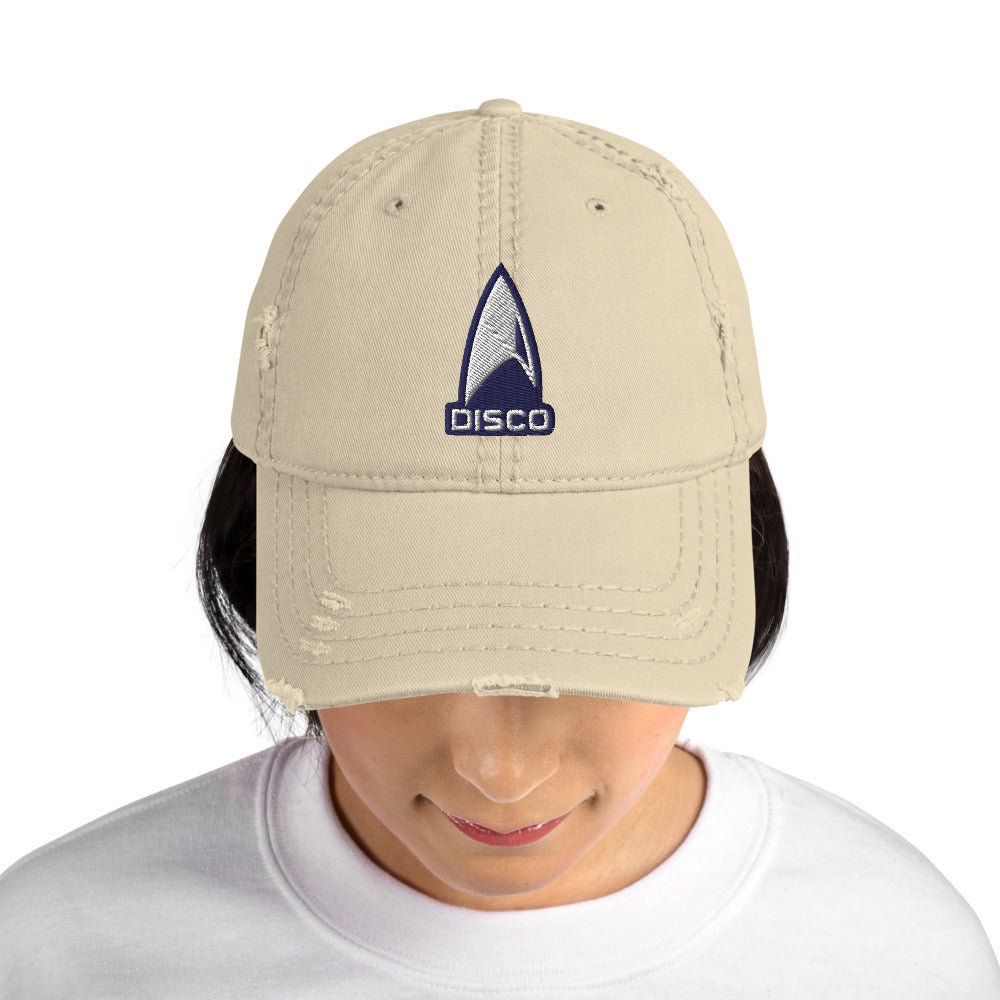 Star Trek: Discovery Disco Embroidered Distressed Dad Hat - Paramount Shop