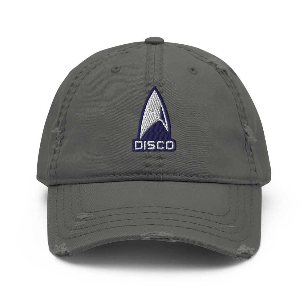 Star Trek: Discovery Disco Embroidered Distressed Dad Hat - Paramount Shop