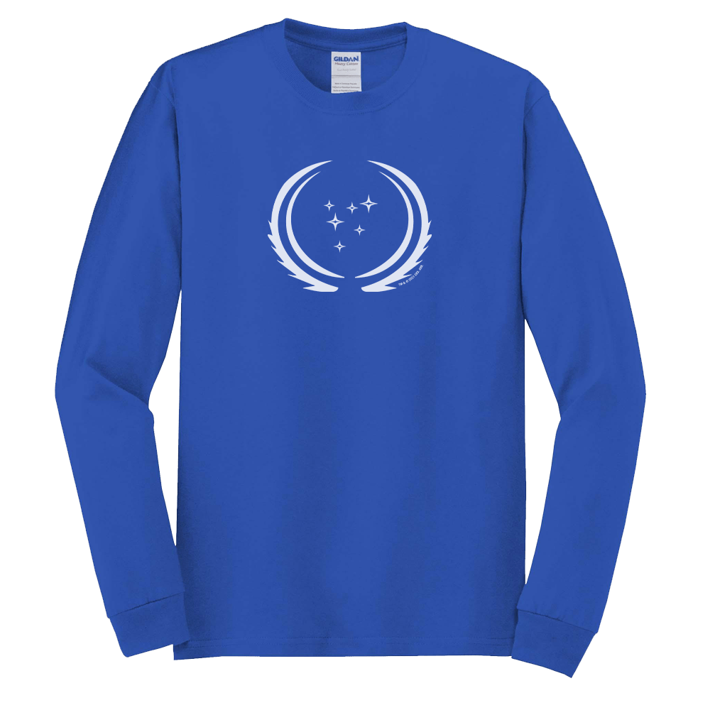 Star Trek: Discovery UFP Flag Adult Long Sleeve T - Shirt - Paramount Shop